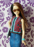 Barbie Fashionistas no.41 Pretty in Paisley - 2016