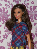 Barbie Fashionistas no.52 Plaid on Plaid - 2017