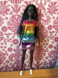 Barbie Fashionistas no.90 Rainbow Sparkle - 2018