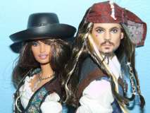 Angelica & cpt. Jack Sparrow